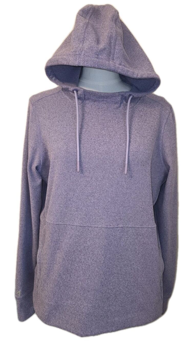 EUC L (fits like M) Women's Antigua "Justice" Purple Hoodie w/Kangaroo Pocket‎
